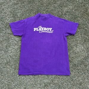 PLAYBOY Purple Short Sleeve Tee